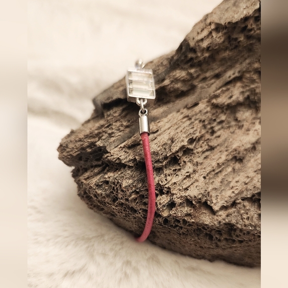 Lia Sophia "Parfait" Strawberry Cut Crystals bracelet - Picture 3 of 9